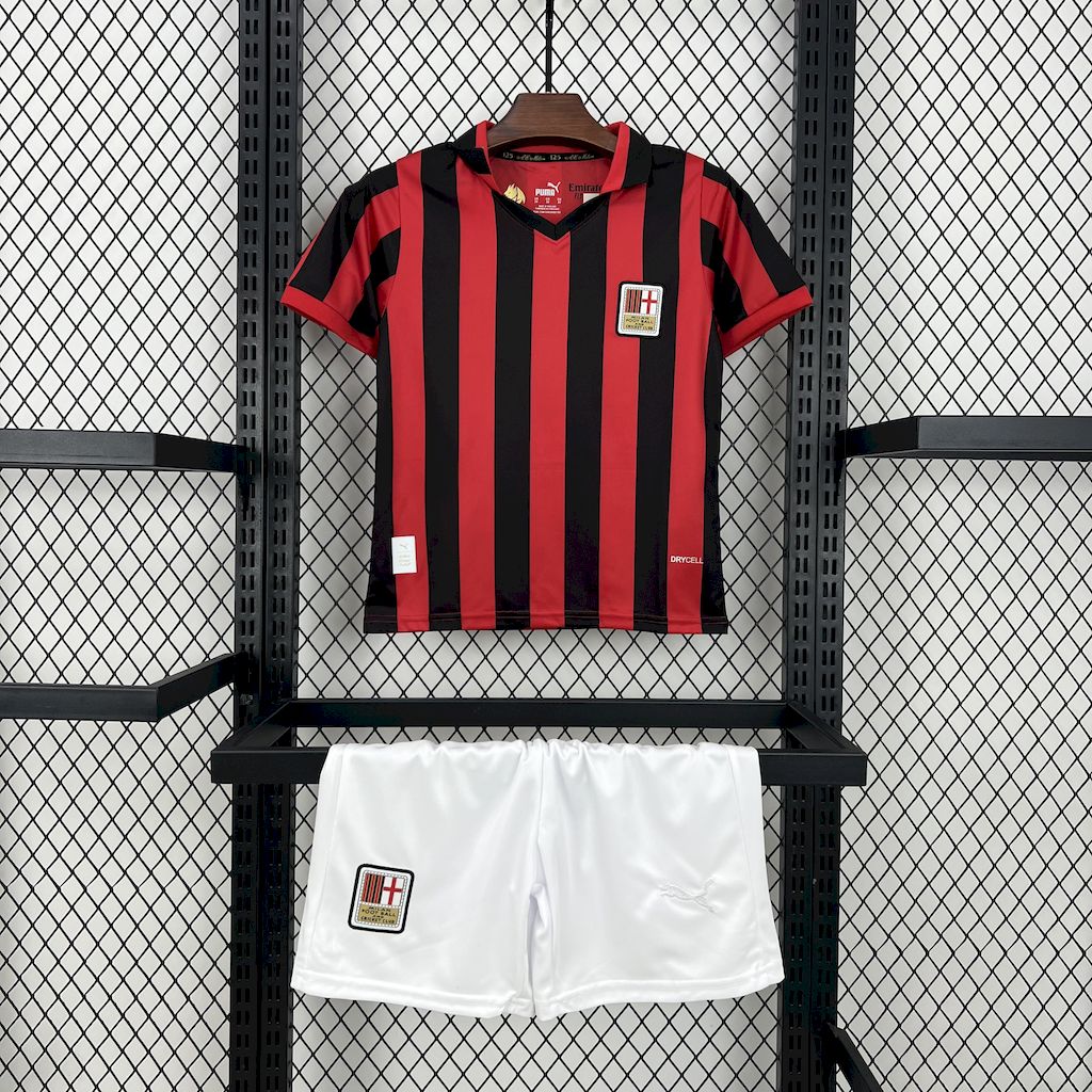 Kit Infantil Milan 2025 Cumpleaños 125 Años