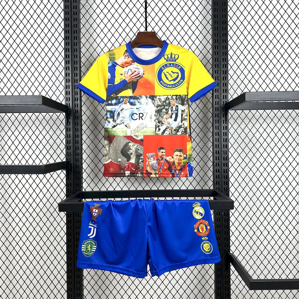 Kit Infantil CristiAño Ronaldo 25/26 All Clubs Mix