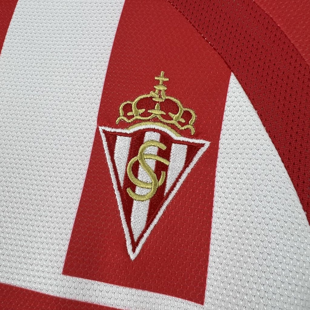 Camiseta Sporting Gijón 07/08/09 Casa  - (Retro)