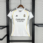 Camiseta Real Madrid 25/26 Casa - (Feminina)