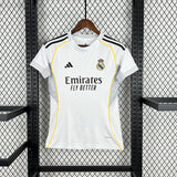 Camiseta Real Madrid 25/26 Casa - (Feminina)