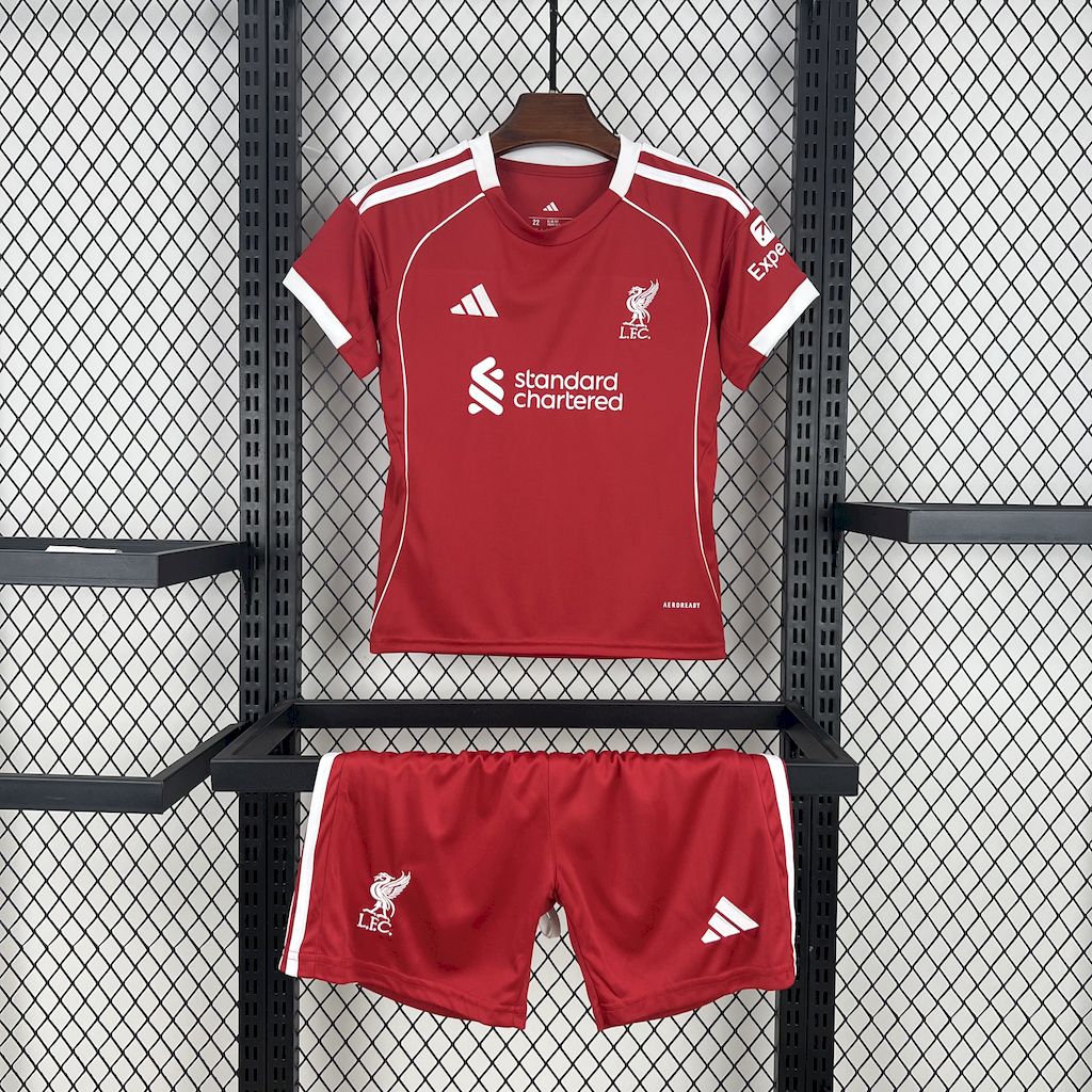 Kit Infantil Liverpool 25/26 Casa