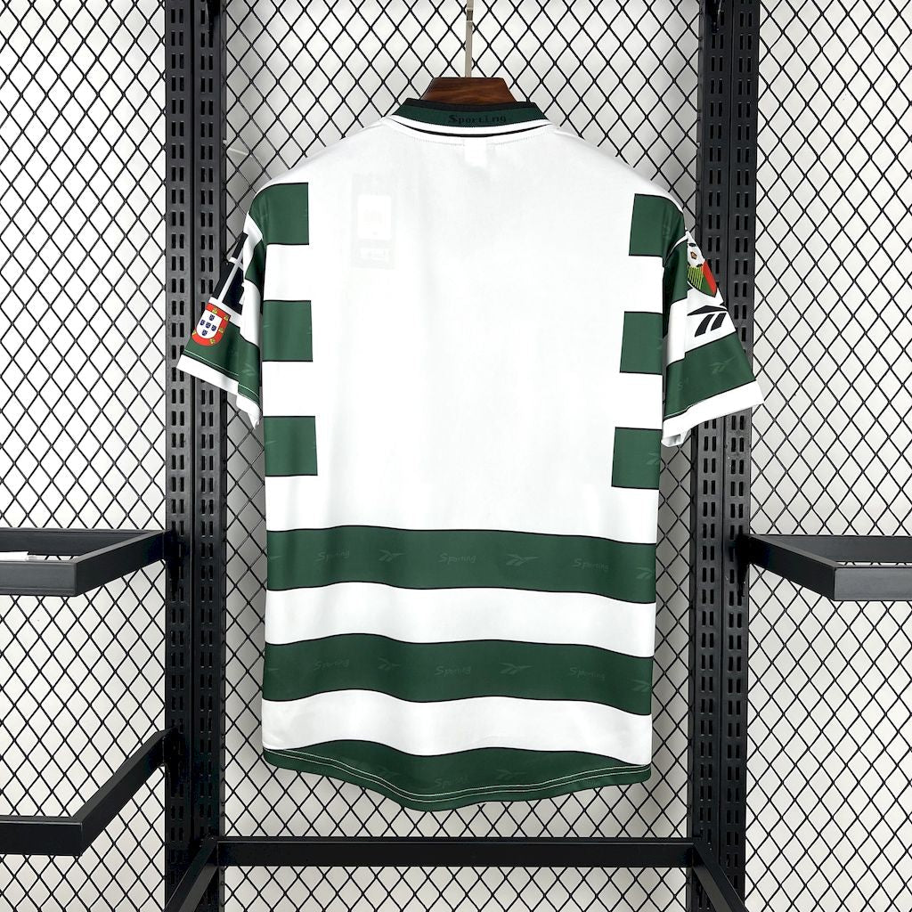 Camiseta Sporting 00/01 Casa - (Retro)