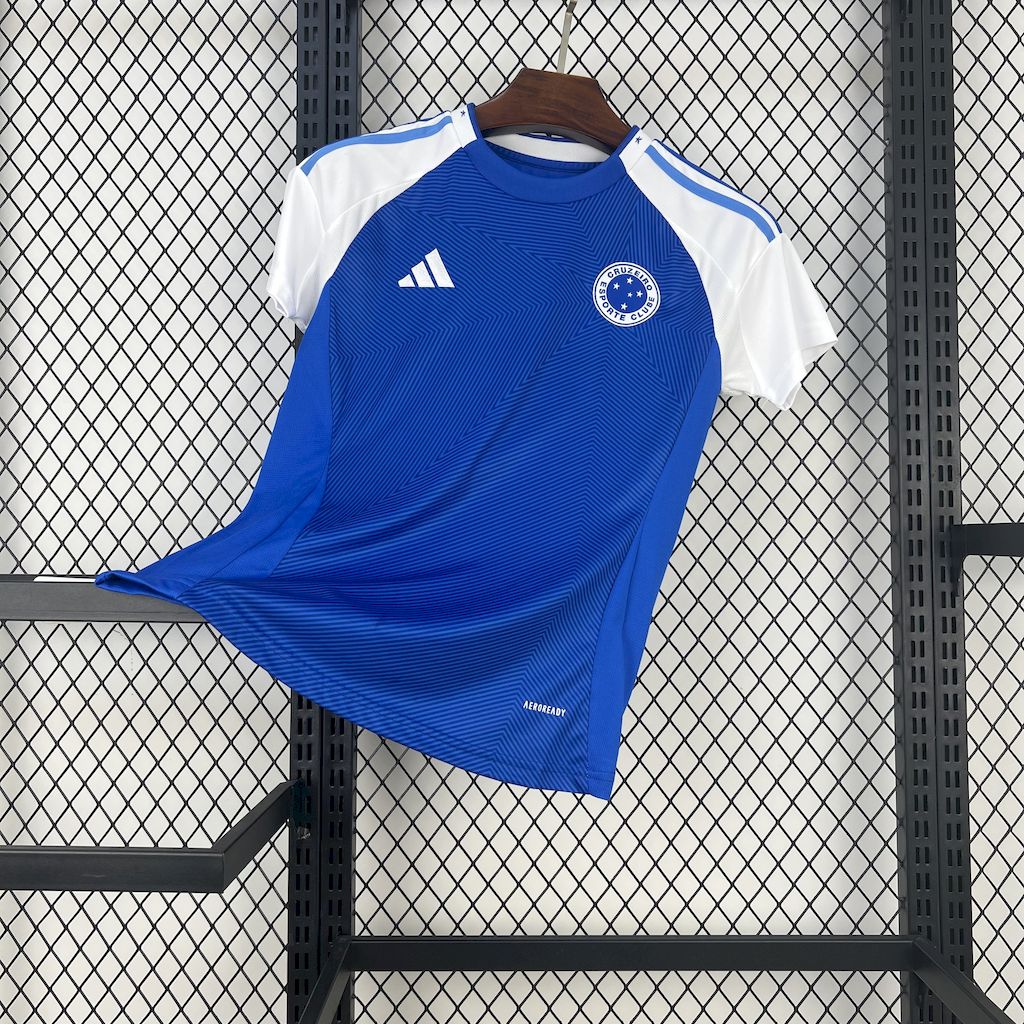Camiseta Cruzeiro 2025 Casa - (Feminina)
