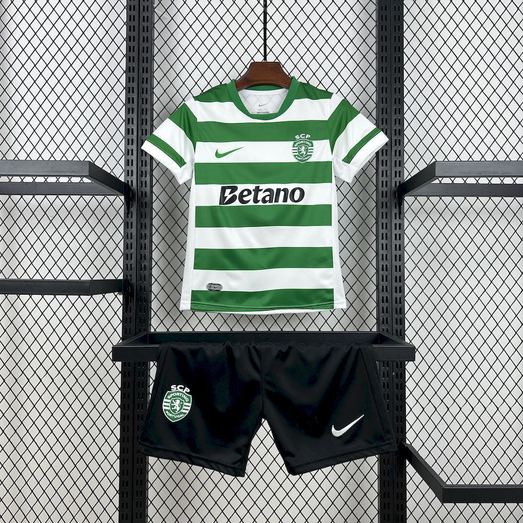Kit Infantil Sporting 25/26 Casa