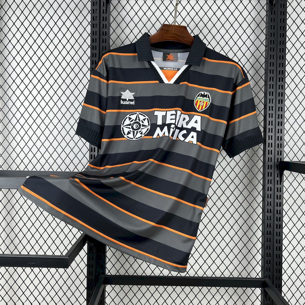 Camiseta Valencia Terceiro 99/00 - Versión (Retro)