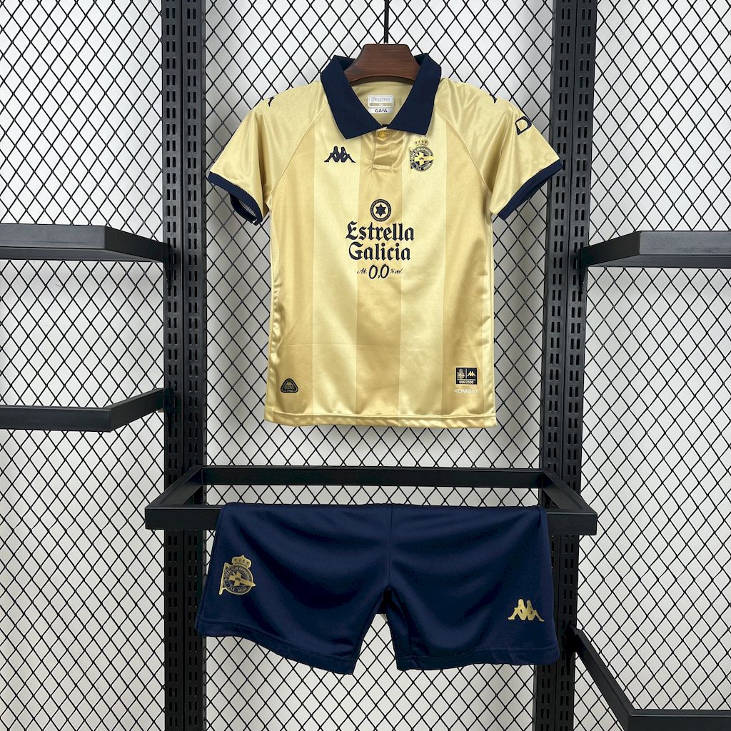 Kit Infantil Deportivo La Coruña 24/25 Cumpleaños 25 Años (La Liga 99/00)
