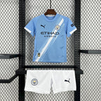 Kit Infantil Manchester City 25/26 Casa
