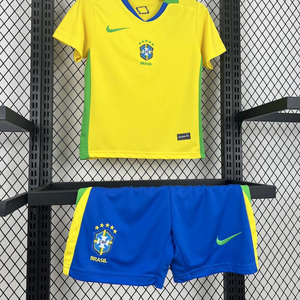 Kit Infantil Brasil Feminino Casa 2025