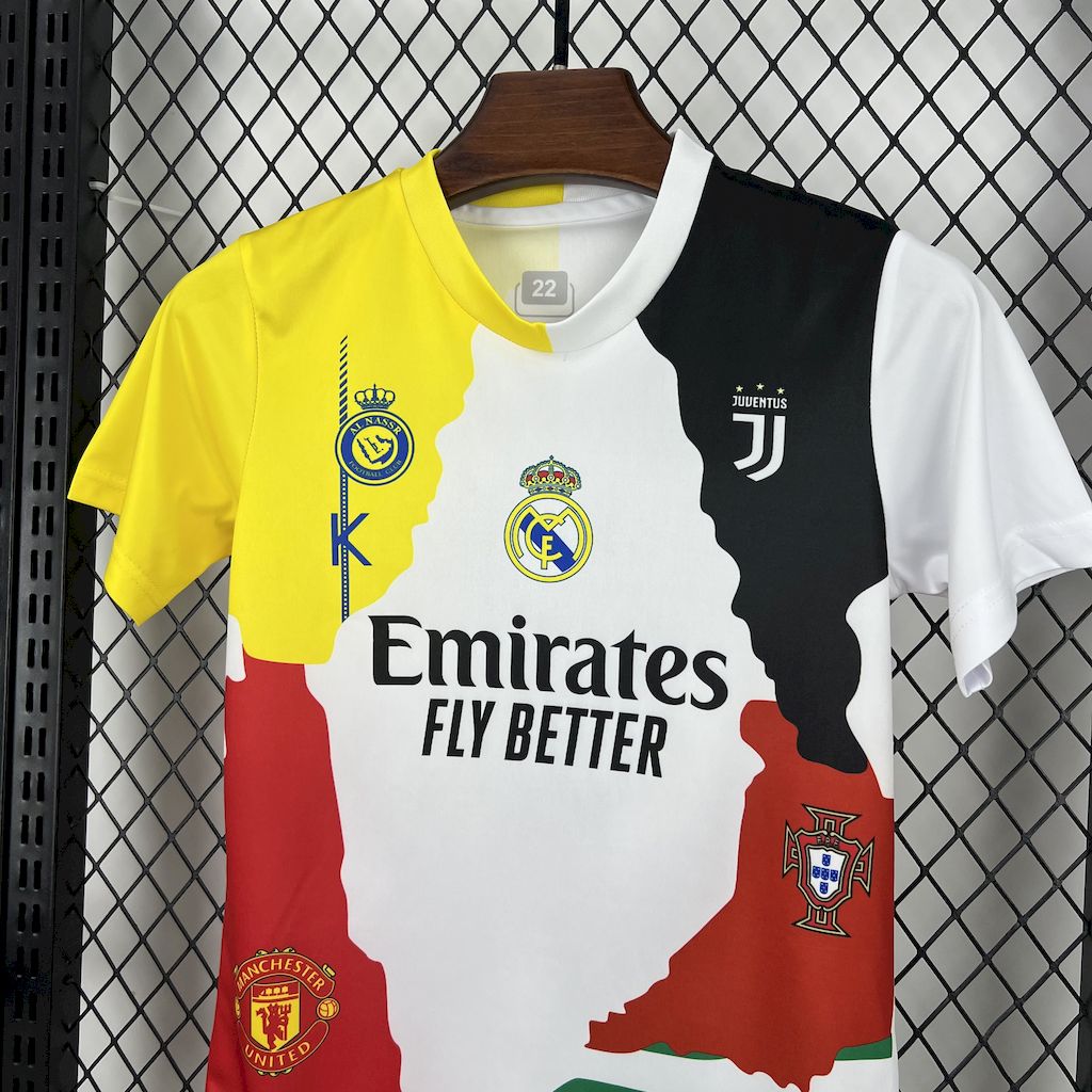 Kit Infantil CristiAño Ronaldo 25/26 All Clubs Mix