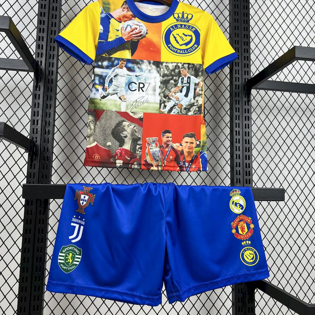 Kit Infantil CristiAño Ronaldo 25/26 All Clubs Mix