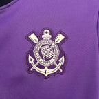Camiseta Corinthians 2025 Treino Casa - (Feminina)