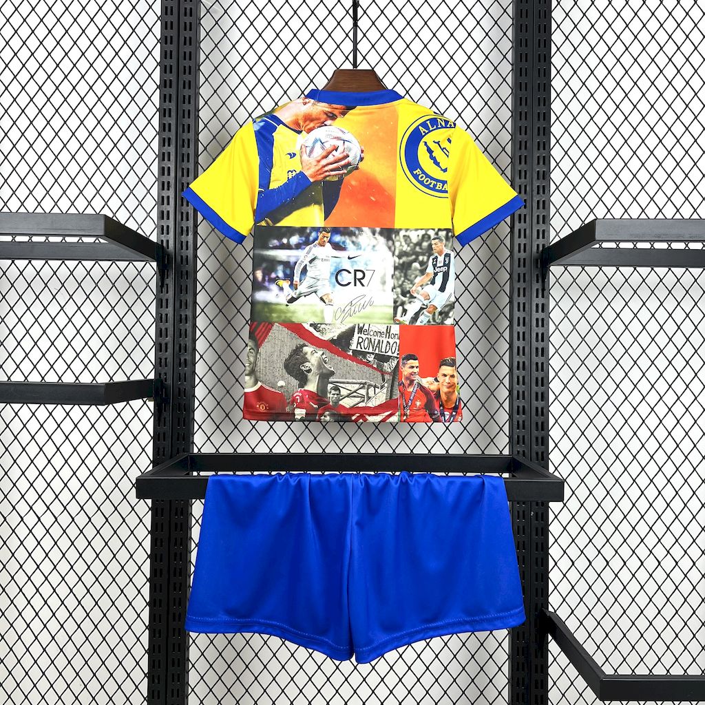 Kit Infantil CristiAño Ronaldo 25/26 All Clubs Mix