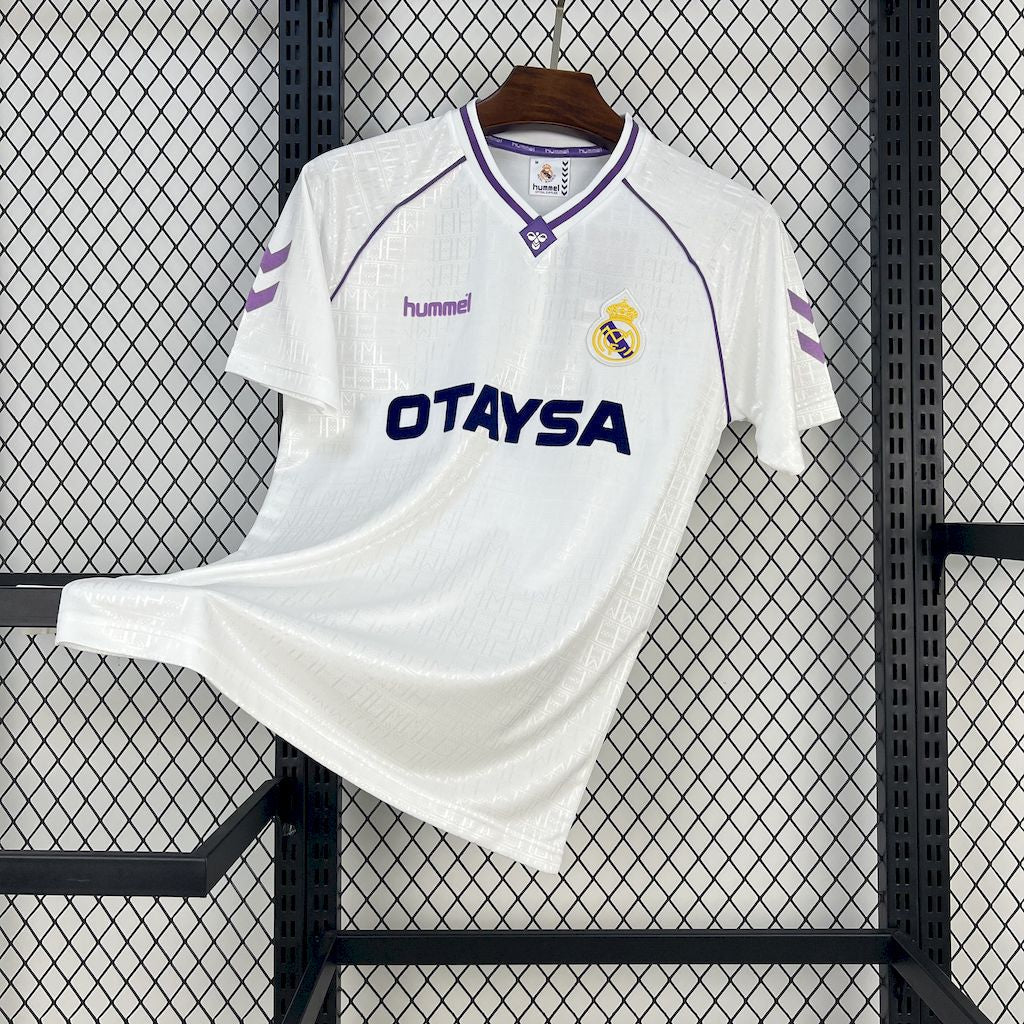 Camiseta Real Madrid 90/91/92 Casa - (Retro)