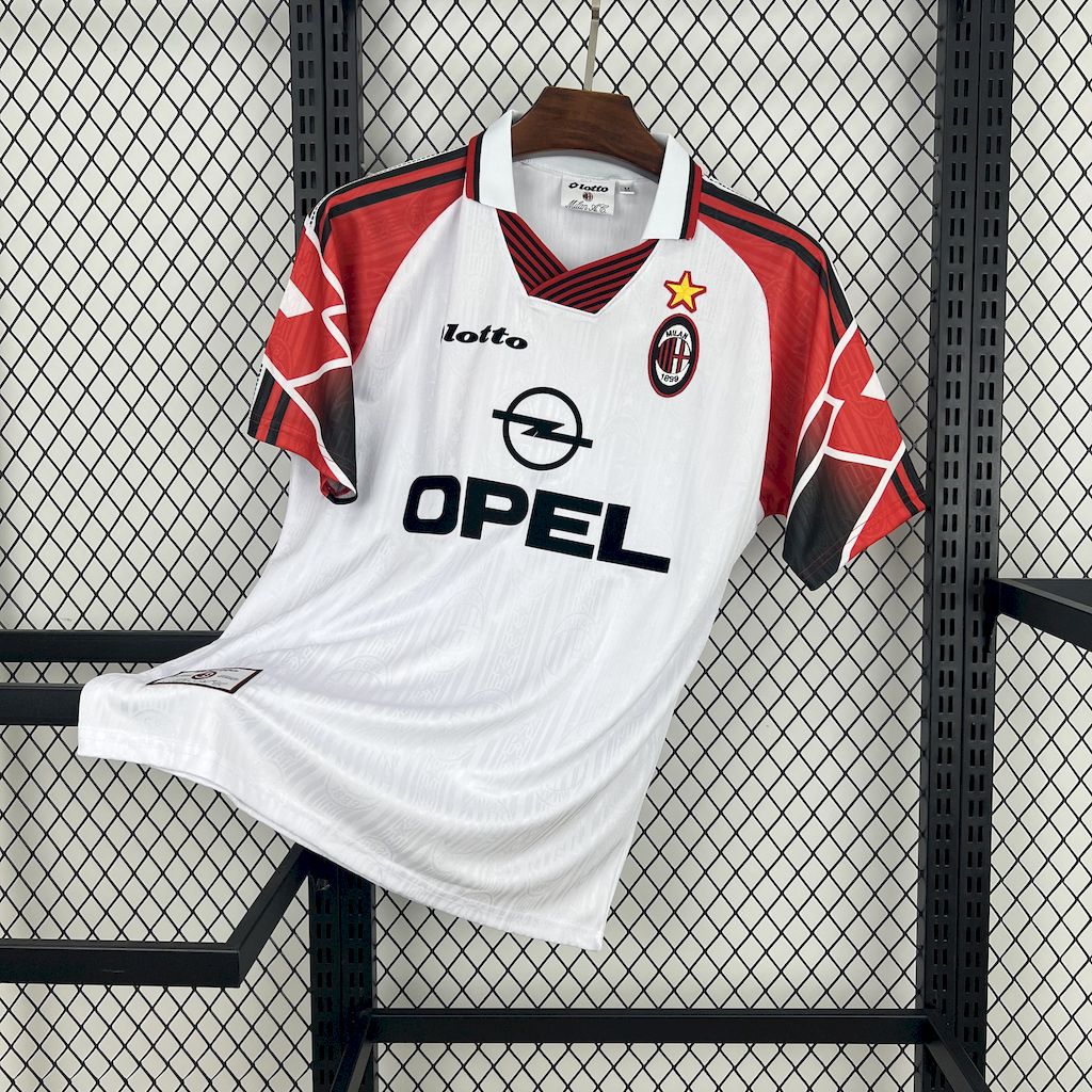Camiseta Milan 97/98 Fora Copa Centenário de Belo Horizonte - (Retro)