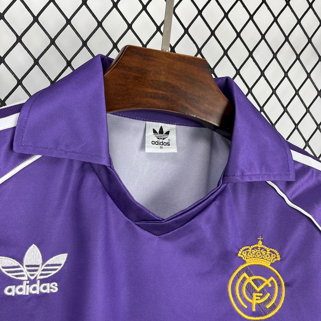 Camiseta Real Madrid 82/83/84/85 Fora - (Retro)