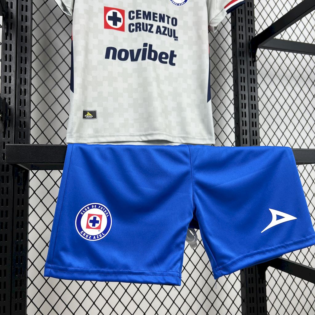 Kit Infantil Cruz Azul 25/26 Fora