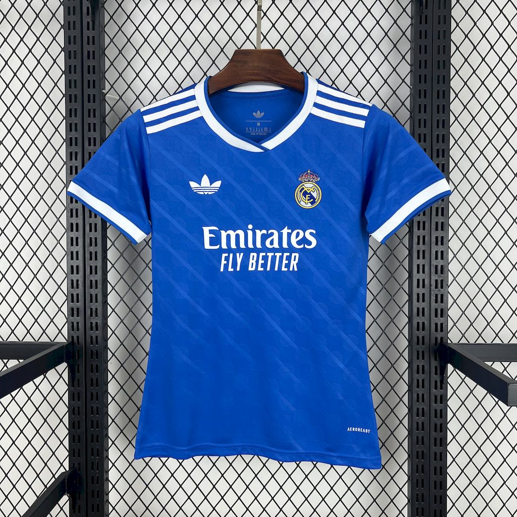 Camiseta Real Madrid 25/26 Terceiro - (Feminina)