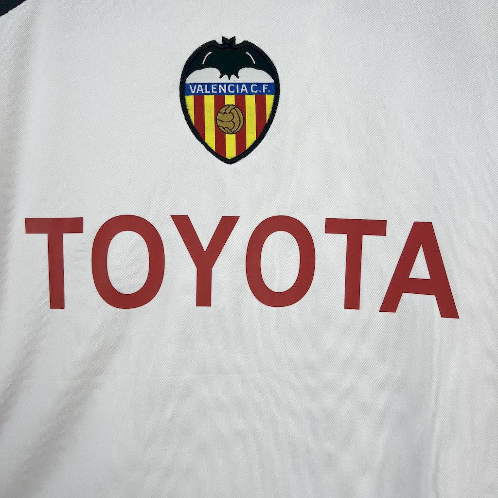 Camiseta Valencia Casa 04/05 - Versión (Retro)