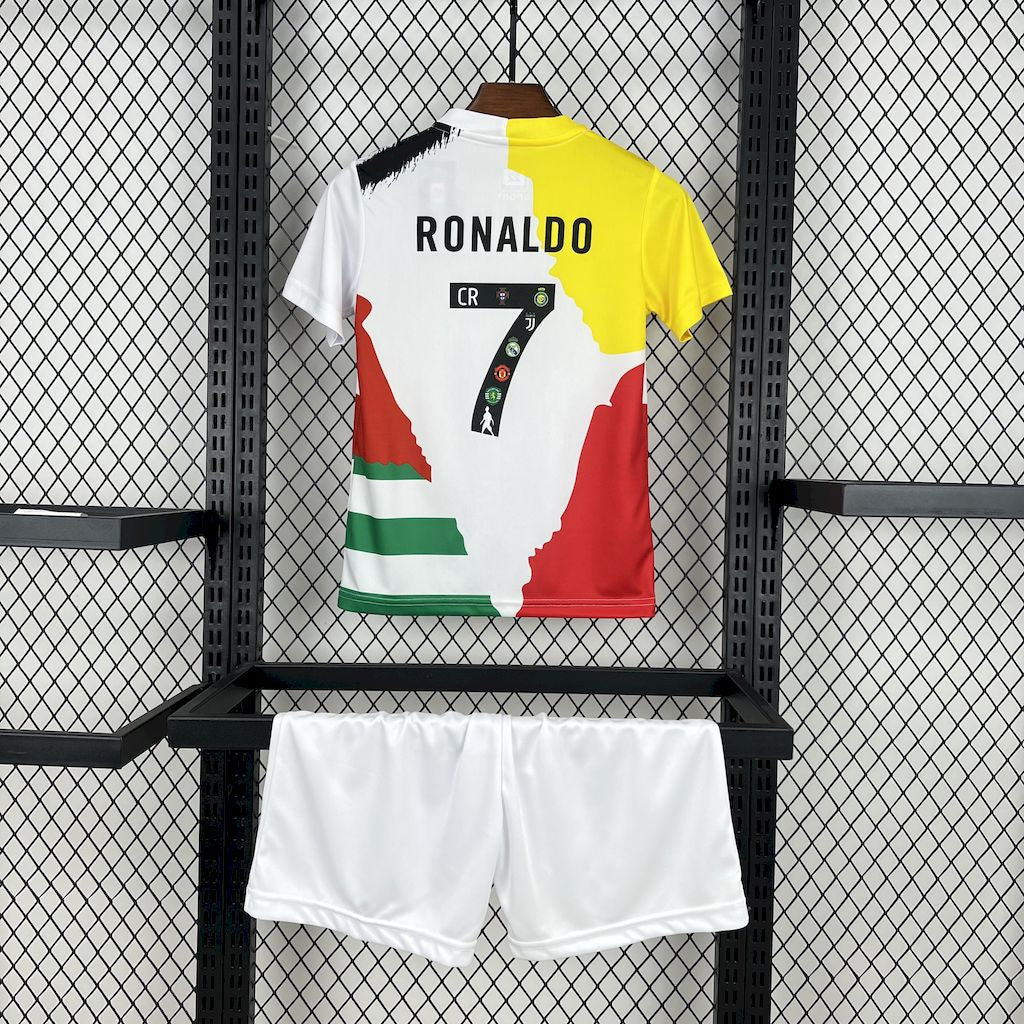 Kit Infantil CristiAño Ronaldo 25/26 All Clubs Mix