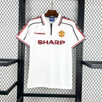 Camiseta Manchester united Branca 98/99 - Versión (Retro)