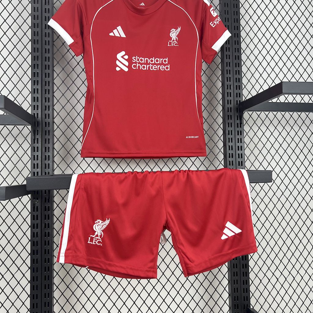 Kit Infantil Liverpool 25/26 Casa
