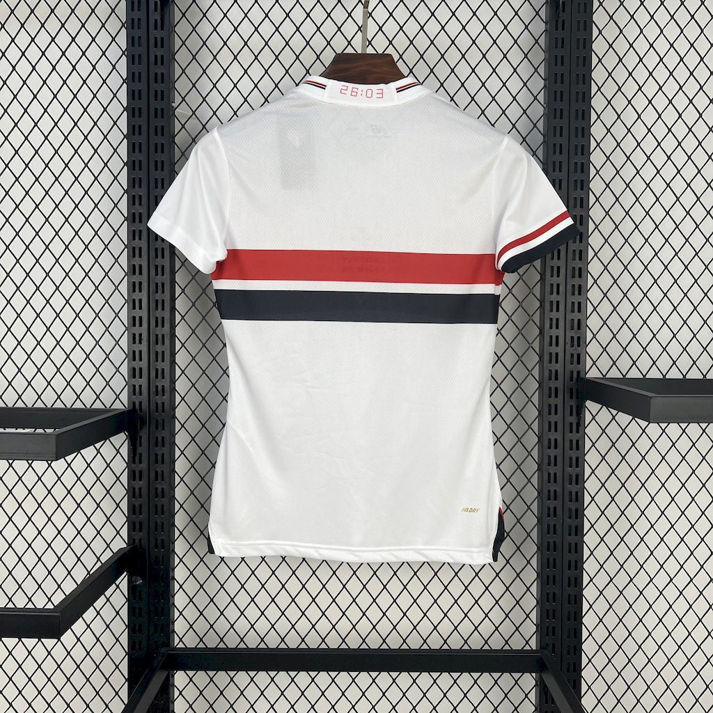 Camiseta São Paulo 2025 Casa - (Feminina)