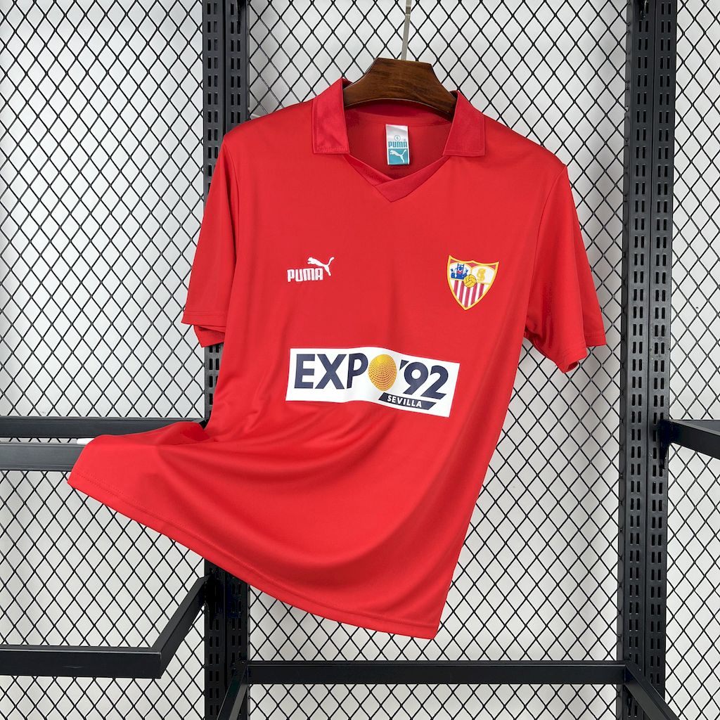 Camiseta Sevilla 87/88/89/90 Fora - (Retro)