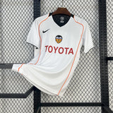 Camiseta Valencia Casa 04/05 - Versión (Retro)