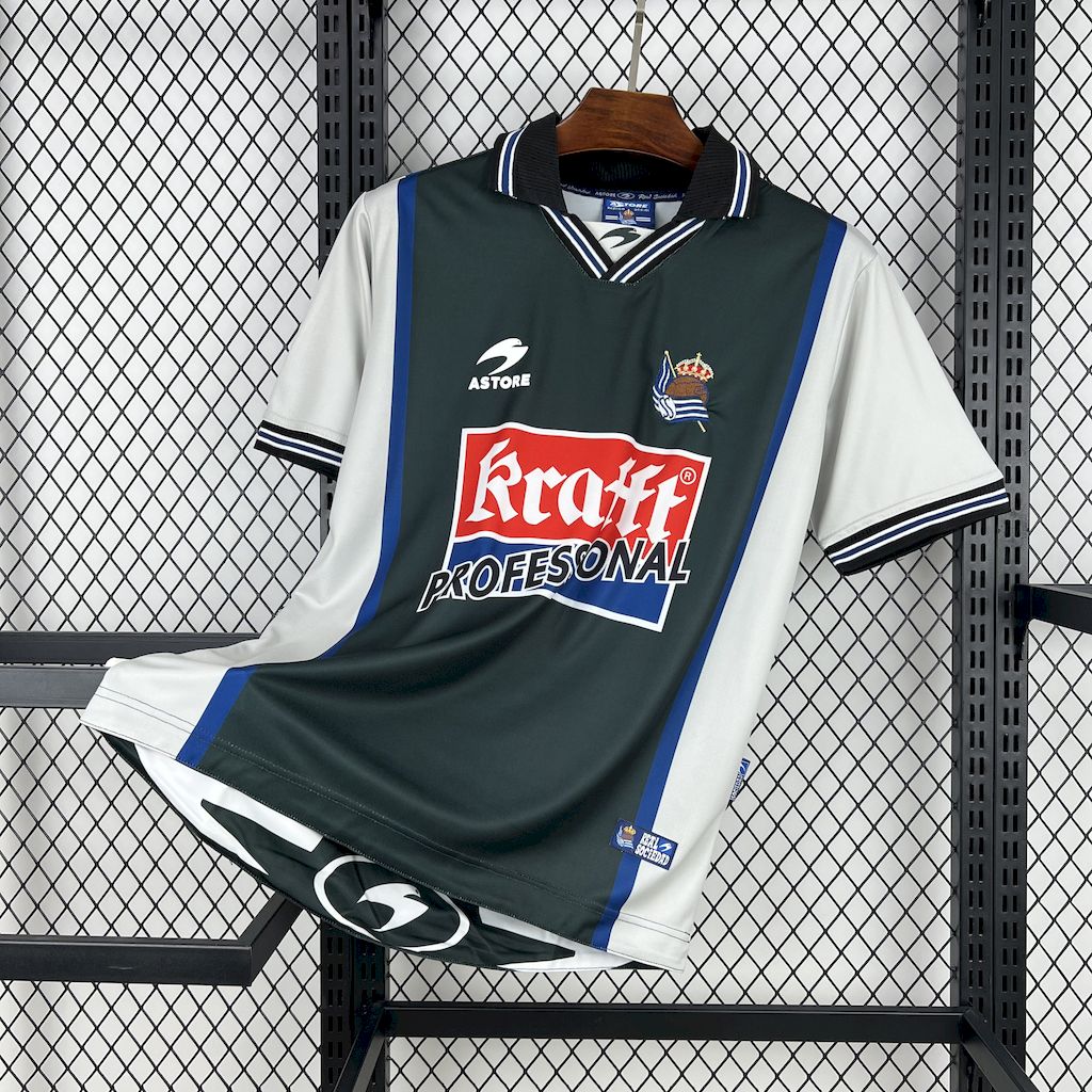 Camiseta Real Sociedad 00/01 Fora - (Retro)