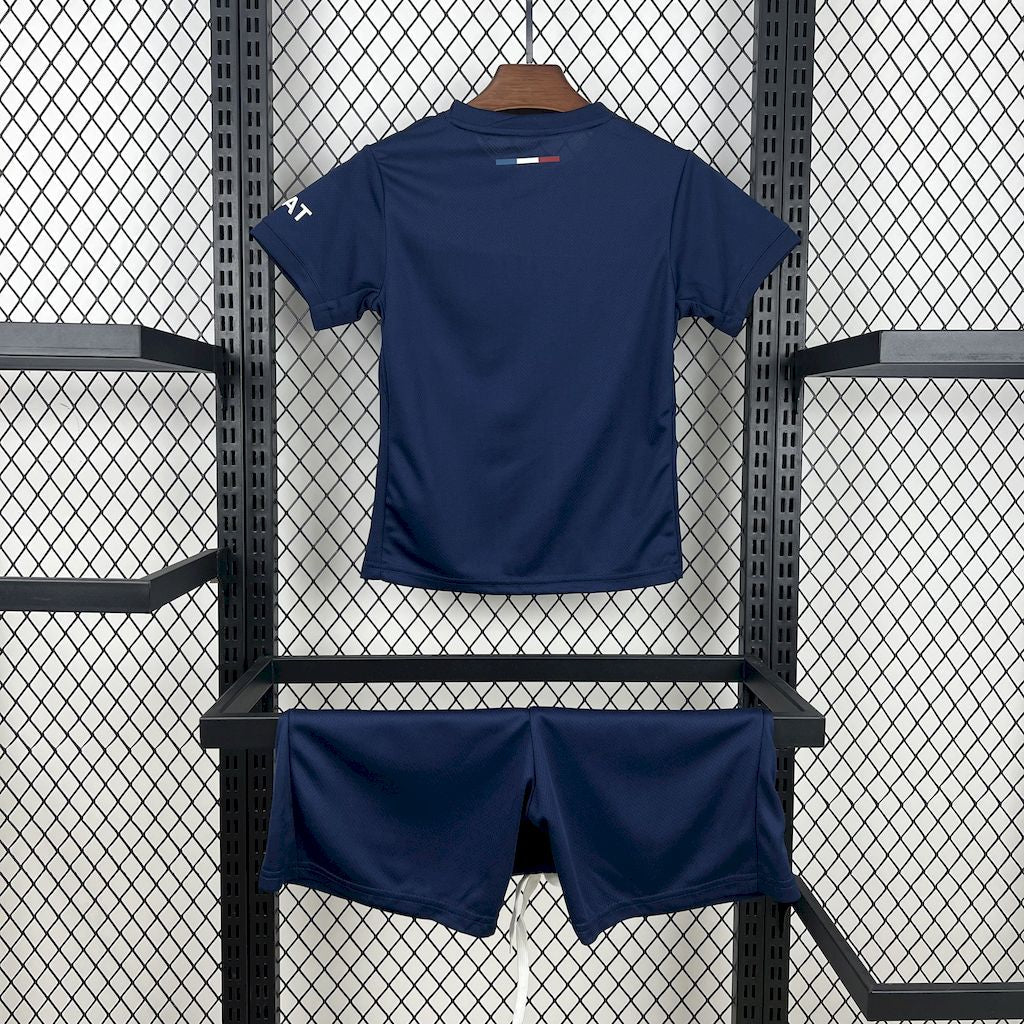 Kit Infantil PSG 24/25 Casa (Com Estrelas)