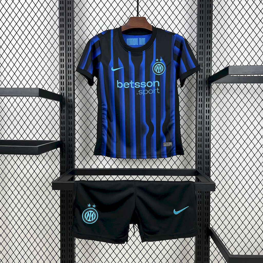 Kit Infantil Inter de Milão 25/26 Casa
