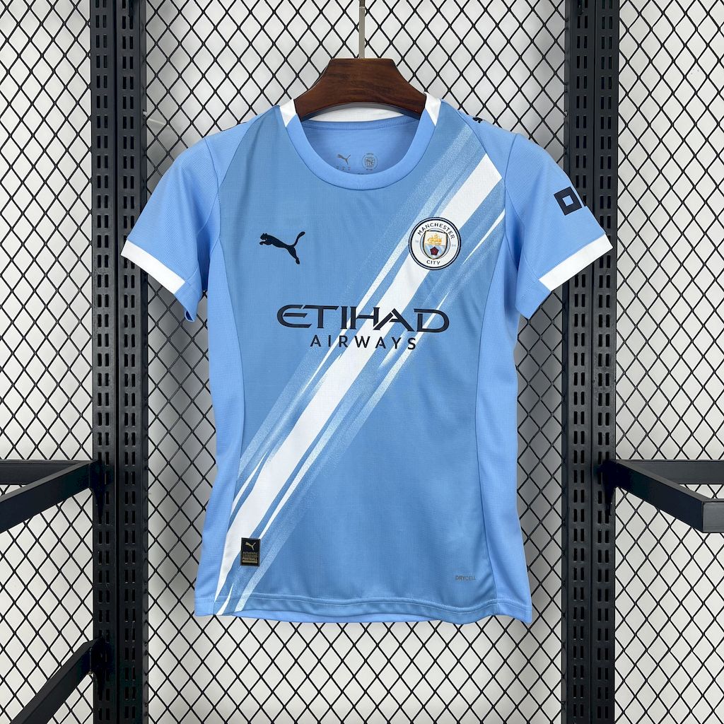 Camiseta Manchester City 25/26 Casa - (Feminina)