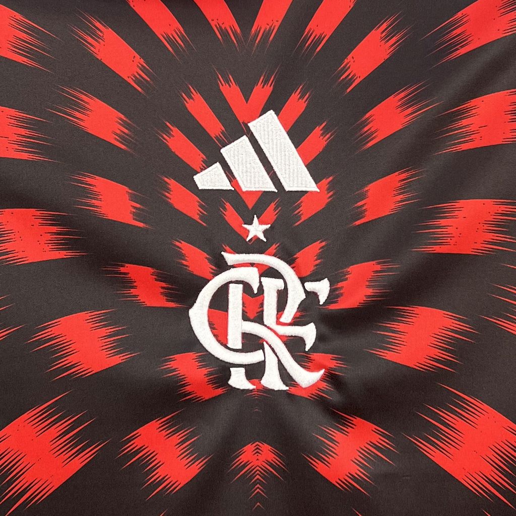 Camiseta Flamengo 2025 Pré-Jogo - (Feminina)
