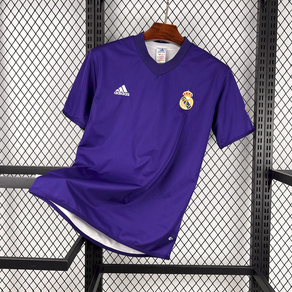 Camiseta Real Madrid 02/03 Terceiro - (Retro) Dupla Face