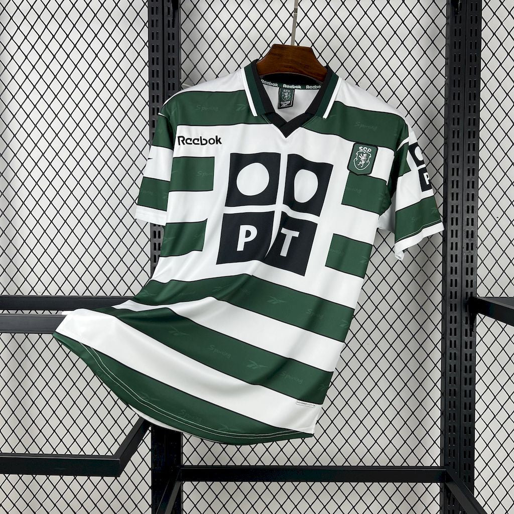 Camiseta Sporting 00/01 Casa - (Retro)
