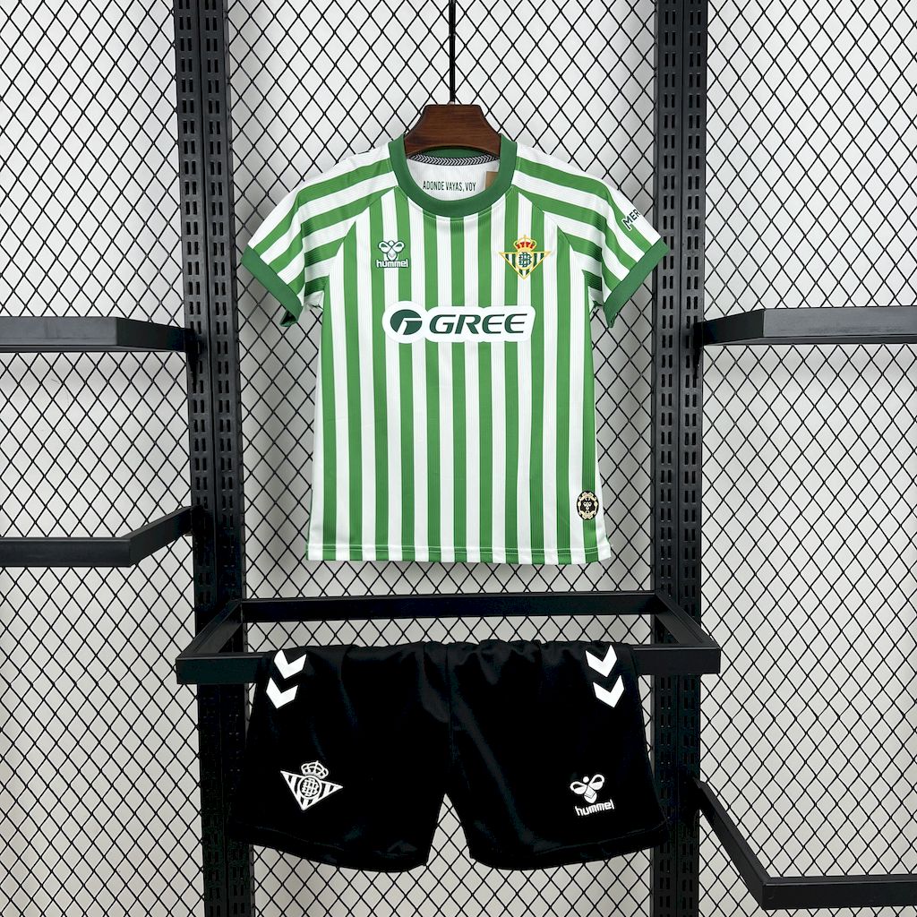 Kit Infantil Real Betis 24/25 Edición Especial (Final Conference League)