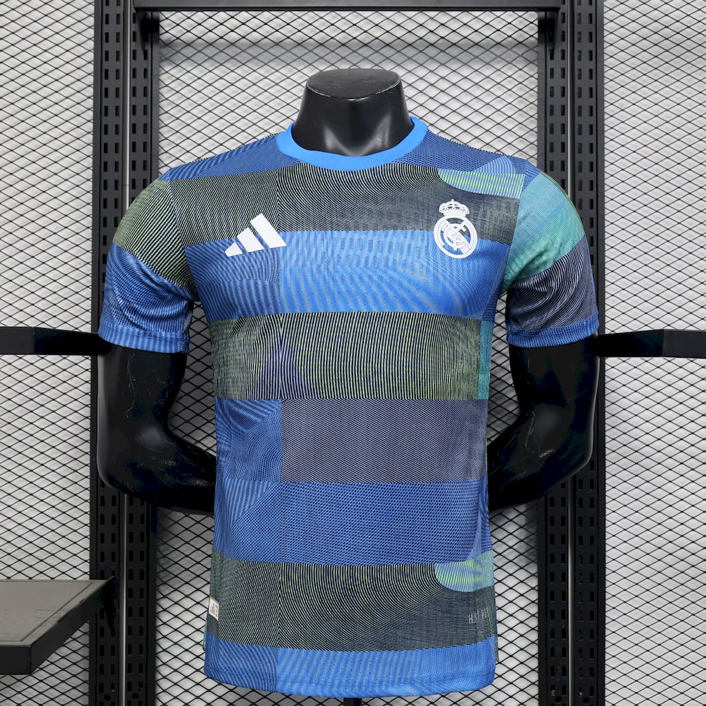 Camiseta Real Madrid 25/26 Pré-Jogo - (Jugador)