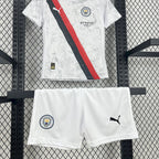 Kit Infantil Manchester City 2025 Fora Copa do Mundo de Clubes