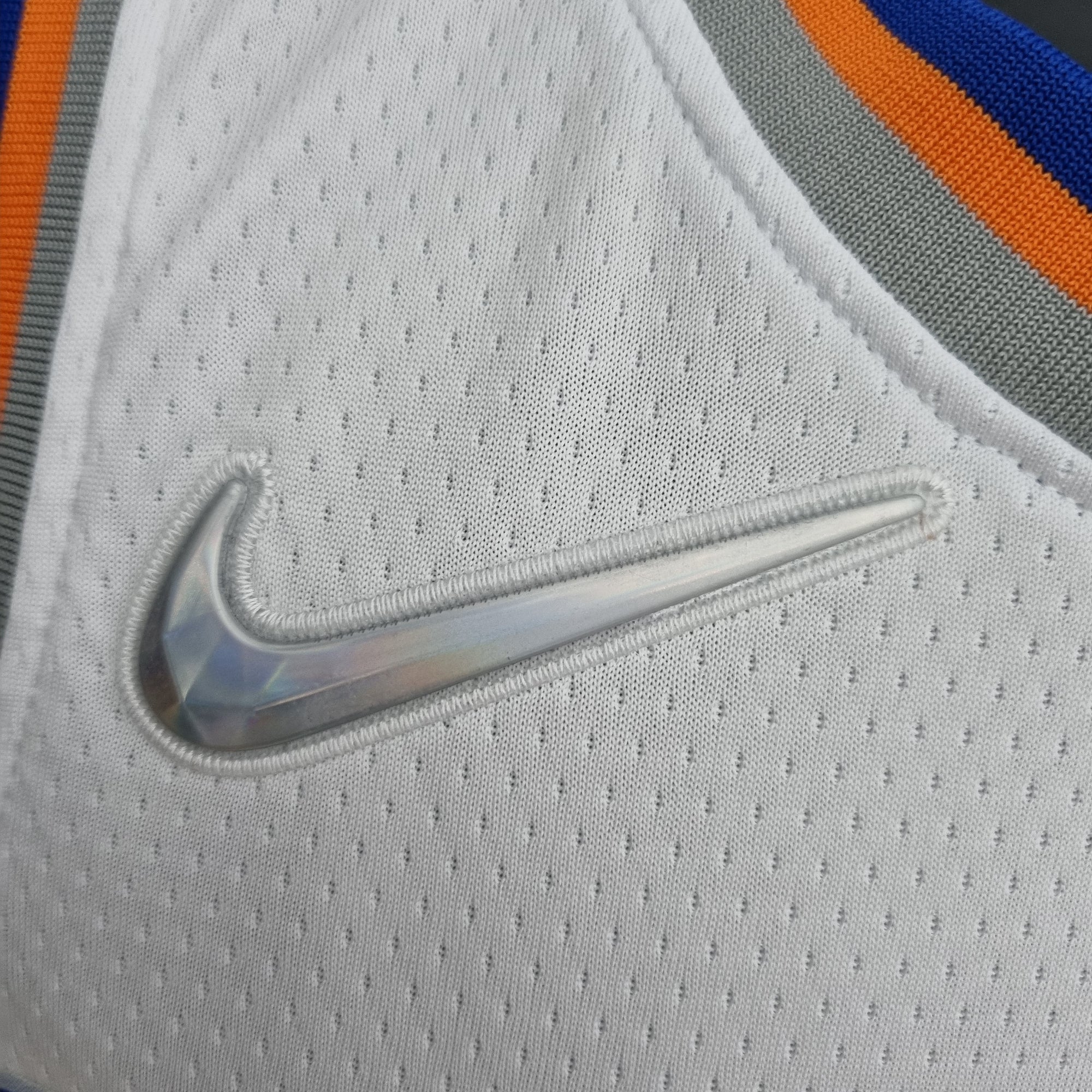 Camiseta NBA NY Knicks #9 Barret - 75° Cumpleaños White