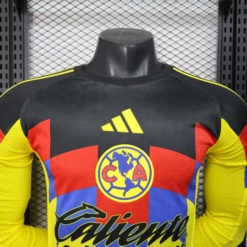 Camiseta América do México 25/26 Casa - (Jugador) Manga Larga